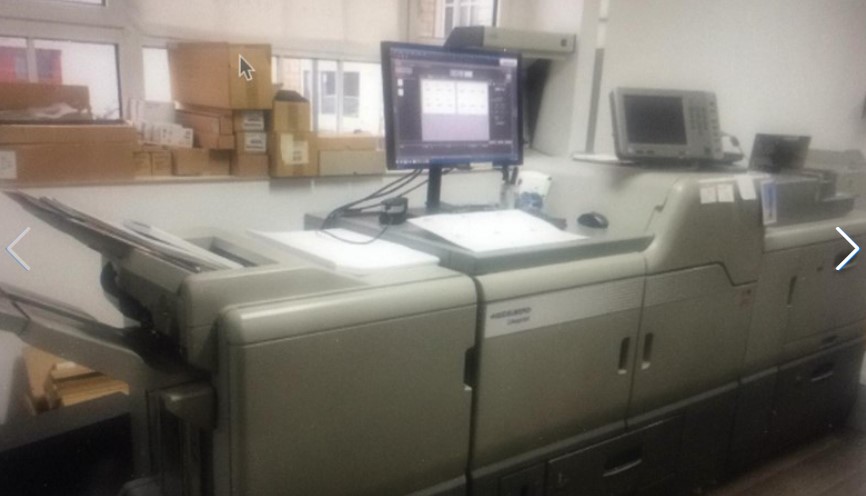 Used printing machinery